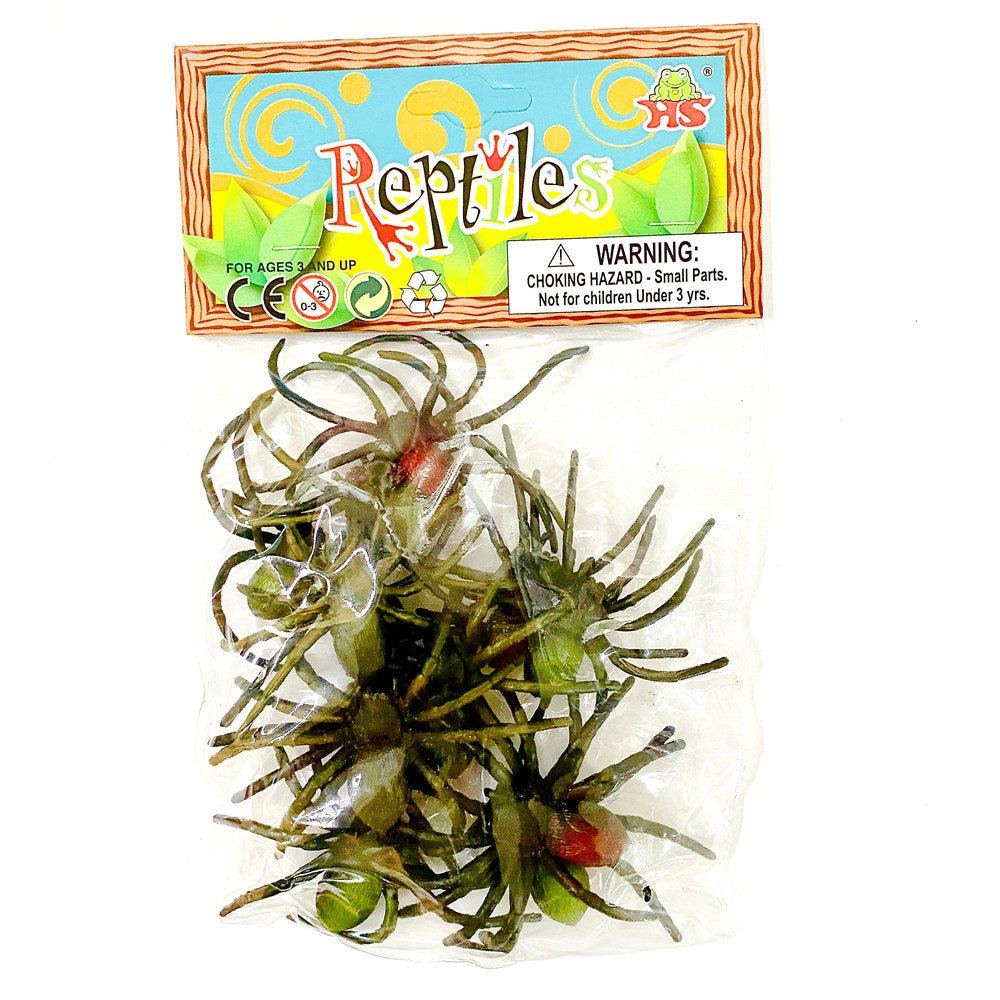 12 Pcs Spiders in bag - NuSea