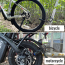 1.2m 2 Keys Bicycle Lock Bike Cable Locks Motorcycle Lock Mounting Bracket Scooter Lock - NuSea