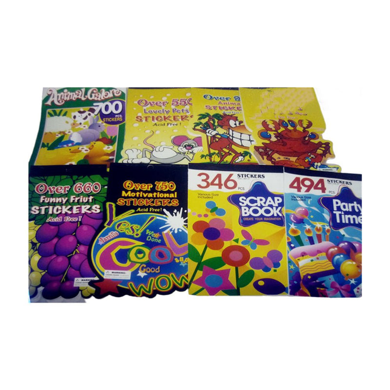 12x Sticker books - NuSea