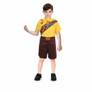 Kids’ Boy Scout Costume – Badge Sash Top & Shorts white background product image