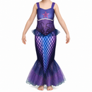 Kids’ Purple Mermaid Costume – Starfish Scale Tail Dress