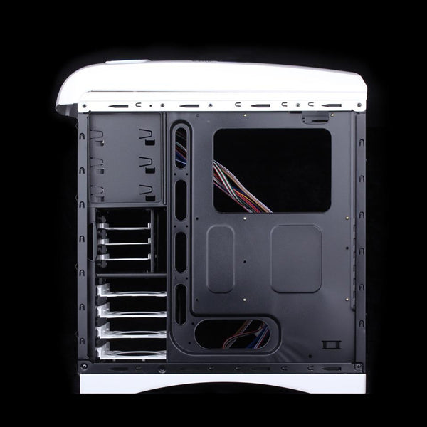 Huntkey MVP Pro Gaming computer chassis - Blue (No PSU Included, NO FAN Included)