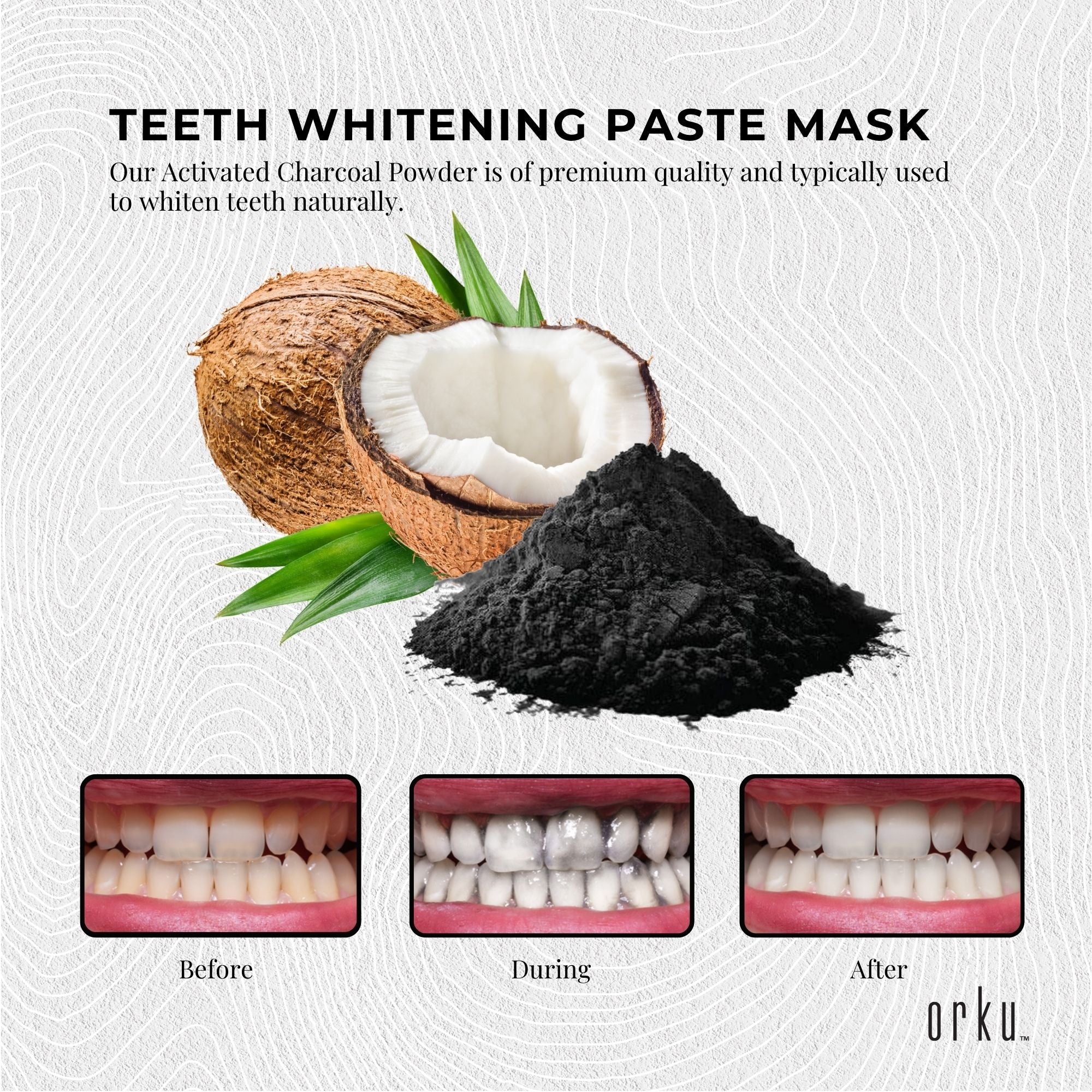 1Kg Activated Carbon Powder Coconut Charcoal - Teeth Whitening + Skin - NuSea