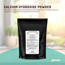 1Kg Food Grade Calcium Hydroxide Powder - FCC Hydrated Slaked Pickling Lime - NuSea