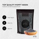 1Kg Poppy Seeds Unwashed Papaver Somniferum For Baking and Decoratingg - NuSea