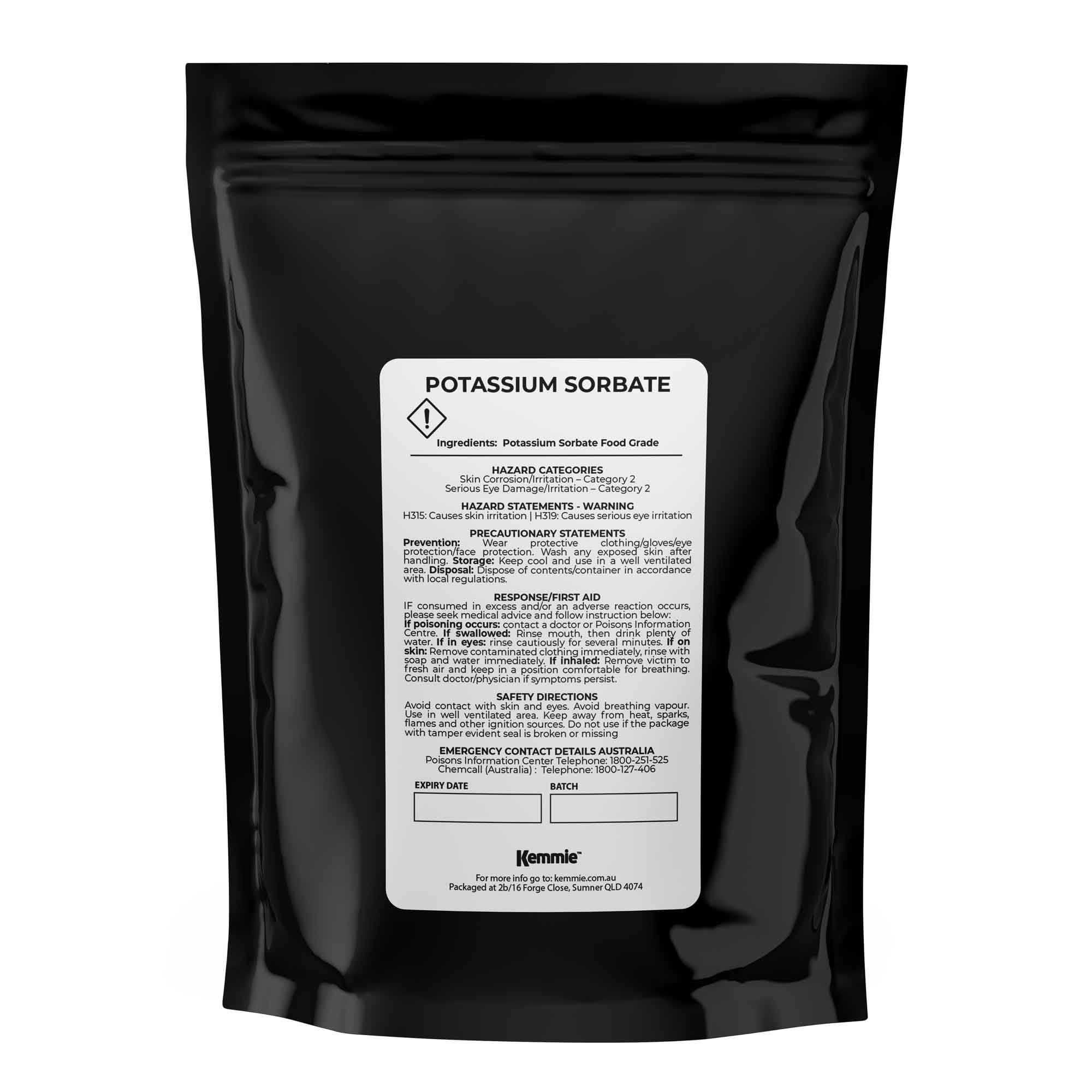 1Kg Potassium Sorbate Granules Food Grade Preservative Cosmetics Brew Skin E202 - NuSea