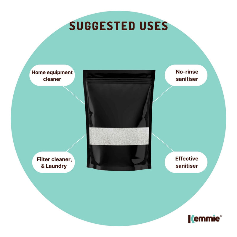 1Kg Sodium Percarbonate - Eco Laundry Cleaner Brewing Sanitiser Oxygen Bleach - NuSea