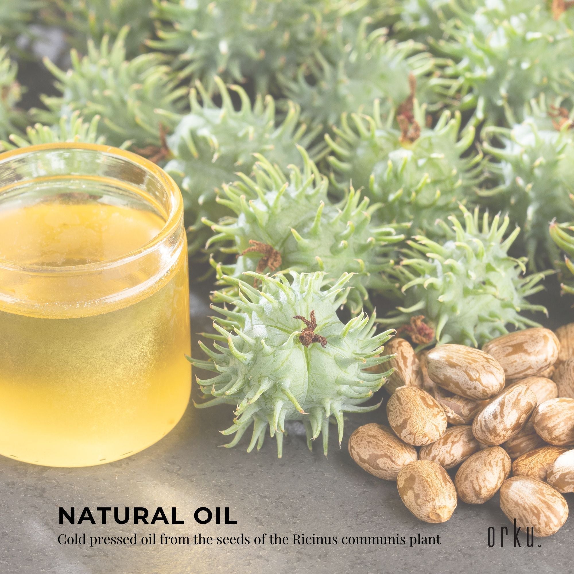 1L Castor Oil - Hexane Free Cold Virgin Pressed Skin Hair Care - NuSea