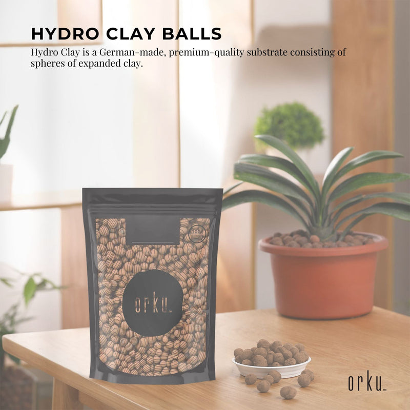 1L Hydro Clay Balls - Organic Premium Hydroponic Expanded Plant Growing Medium - NuSea