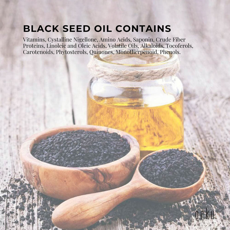 1L Pure Black Seed Oil - 100% Ethiopian Nigella Sativa Cumin Cold Pressed - NuSea