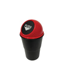 1x 550ml Mini Car Rubbish Bin - Cup Holder Trash Can Coin Ashtray Random Colour - NuSea