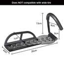 1x Bike Rack Garage Wall Mount Hanger Hooks Storage Bicycle Vertical for Indoor Shed with Screws - NuSea