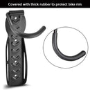 1x Bike Rack Garage Wall Mount Hanger Hooks Storage Bicycle Vertical for Indoor Shed with Screws - NuSea