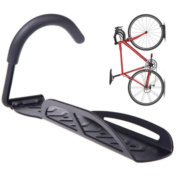 1x Bike Rack Garage Wall Mount Hanger Hooks Storage Bicycle Vertical for Indoor Shed with Screws - NuSea