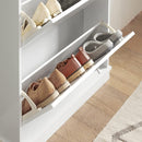2 Drawer Shoe Cabinet Storage Unit - NuSea