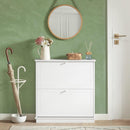 2 Drawer Shoe Cabinet Storage Unit - NuSea