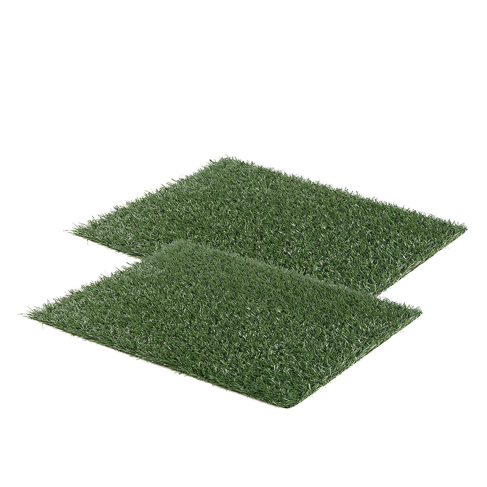 2 Grass Mat 63.5cm x 38cm for Pet Dog Potty Tray Training Toilet - NuSea