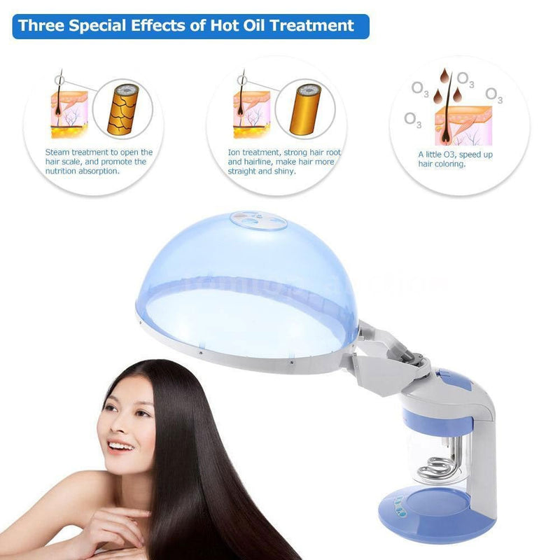 2 In 1 Facial and Hair Steamer Face Skin Portable Table Top Steam Ozone Machine - NuSea