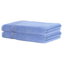 2 Pack Bath Sheets Set Cotton Extra Large Towel Blue - NuSea