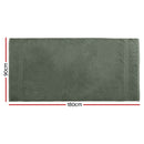 2 Pack Bath Sheets Set Cotton Extra Large Towel Green - NuSea
