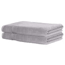 2 Pack Bath Sheets Set Cotton Extra Large Towel Grey - NuSea