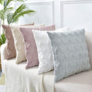 2 Pack Decorative Boho Throw Pillow Covers 45 x 45 cm (Pink) - NuSea