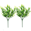 2 Pack Fake Plants Faux Artificial Eucalyptus Plants Home Garden Window Office Wedding Decoration - NuSea