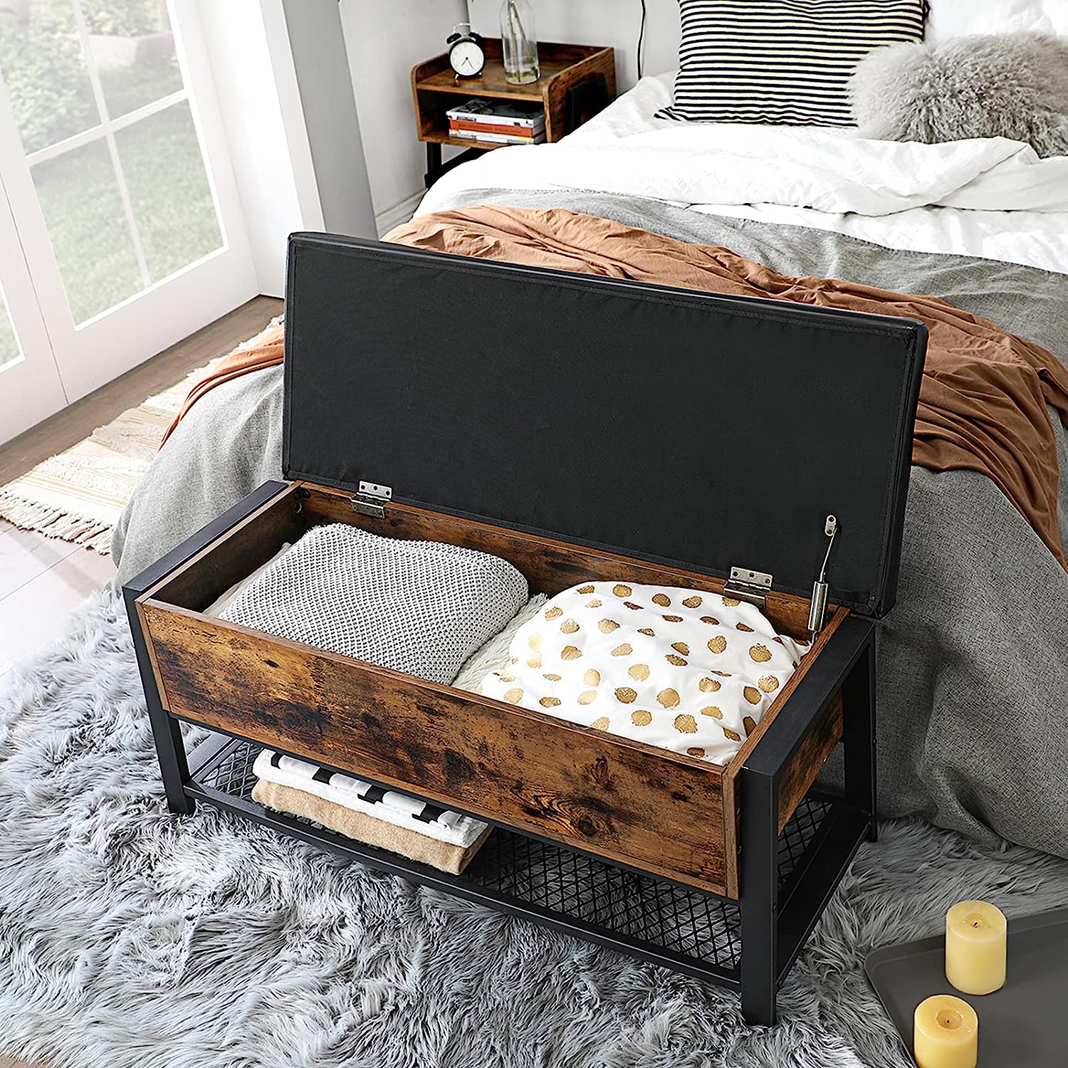 2 Tier Shoe Storage Bench - NuSea