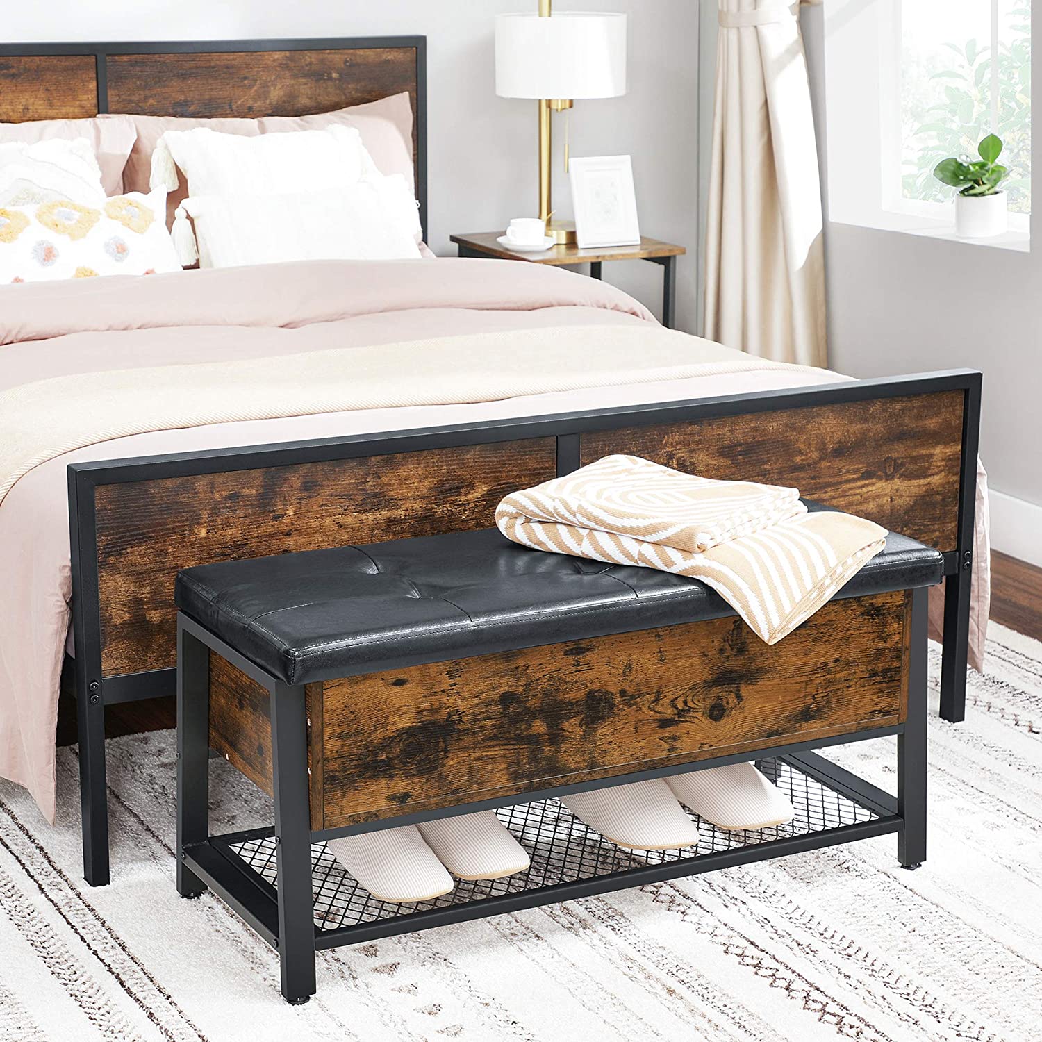 2 Tier Shoe Storage Bench - NuSea