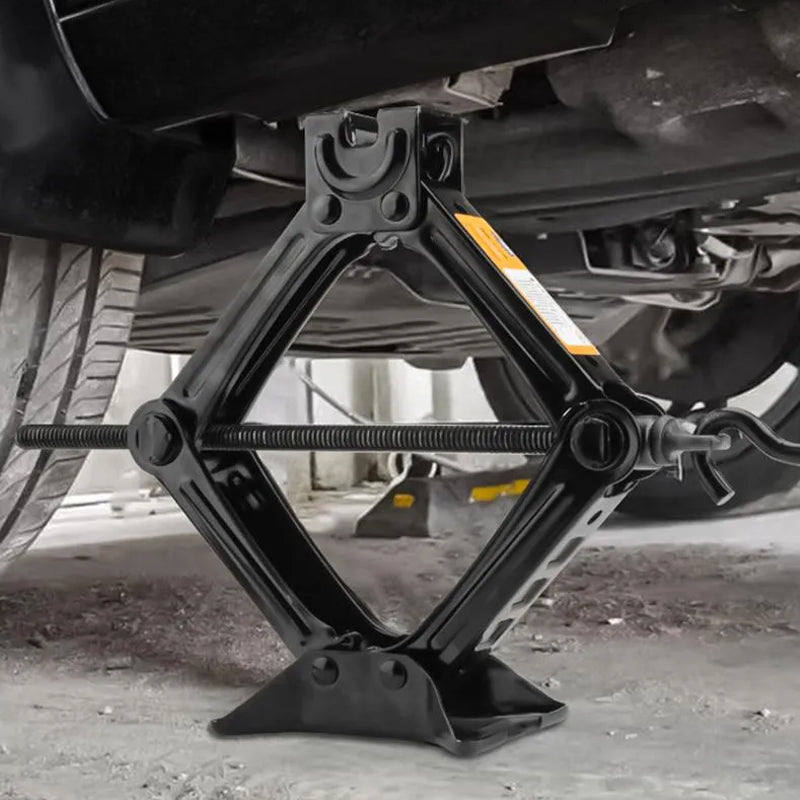 2 Tons Capacity Heavy - Duty Car Lifting Scissor Jack with Ratchet Wrench - NuSea