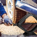 2 Tons Capacity Heavy - Duty Car Lifting Scissor Jack with Ratchet Wrench - NuSea