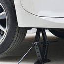 2 Tons Capacity Heavy - Duty Car Lifting Scissor Jack with Ratchet Wrench - NuSea