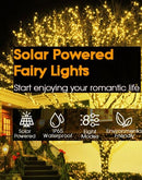 200 Waterproof LED Solar Fairy Light Outdoor with 8 Lighting Modes for Home,Garden and Decoration - NuSea