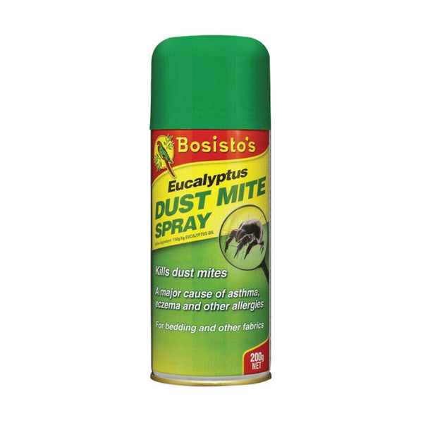 200g Dust Mite Spray Eucalyptus Bosisto's Bedding Fabric Mattress Carpet Pillows - NuSea