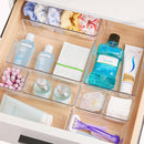 STORFEX Multifunctional Clear Plastic Drawer Organizers Set_2