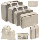 Travel Organizer Storage Bags Suitcase Packing Cubes Set