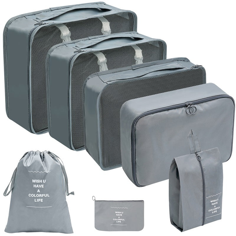 Travel Organizer Storage Bags Suitcase Packing Cubes Set