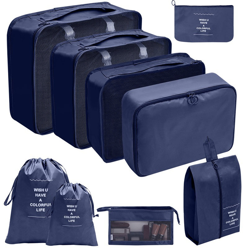Travel Organizer Storage Bags Suitcase Packing Cubes Set