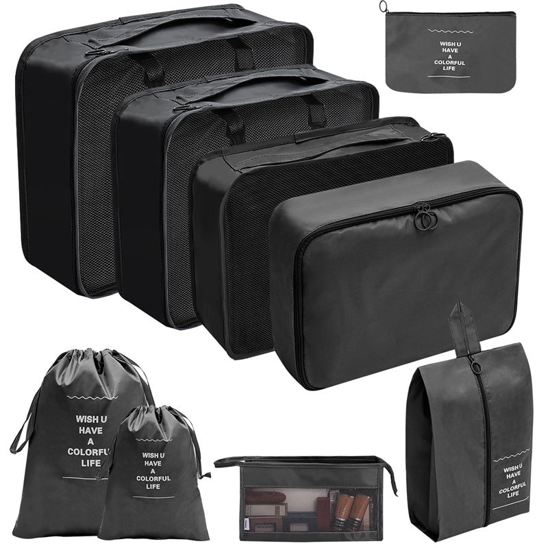 Travel Organizer Storage Bags Suitcase Packing Cubes Set