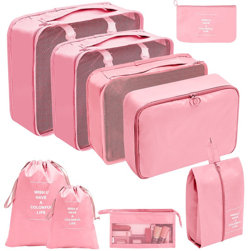 Travel Organizer Storage Bags Suitcase Packing Cubes Set