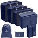 Travel Organizer Storage Bags Suitcase Packing Cubes Set