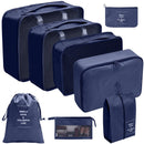 Travel Organizer Storage Bags Suitcase Packing Cubes Set
