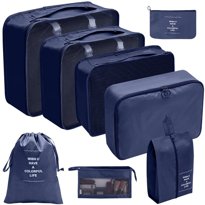 Travel Organizer Storage Bags Suitcase Packing Cubes Set