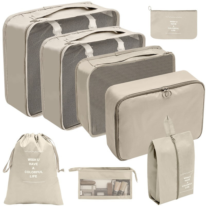Travel Organizer Storage Bags Suitcase Packing Cubes Set