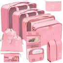 Travel Organizer Storage Bags Suitcase Packing Cubes Set