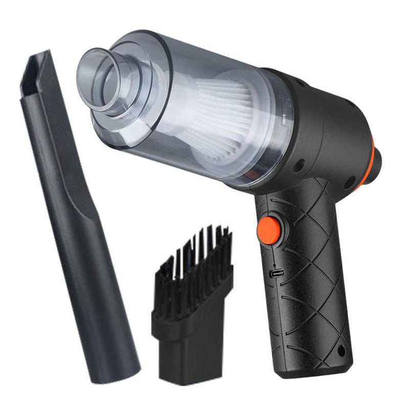 Electric Wireless Handheld Car Vacuum Cleaner - USB Rechargeable