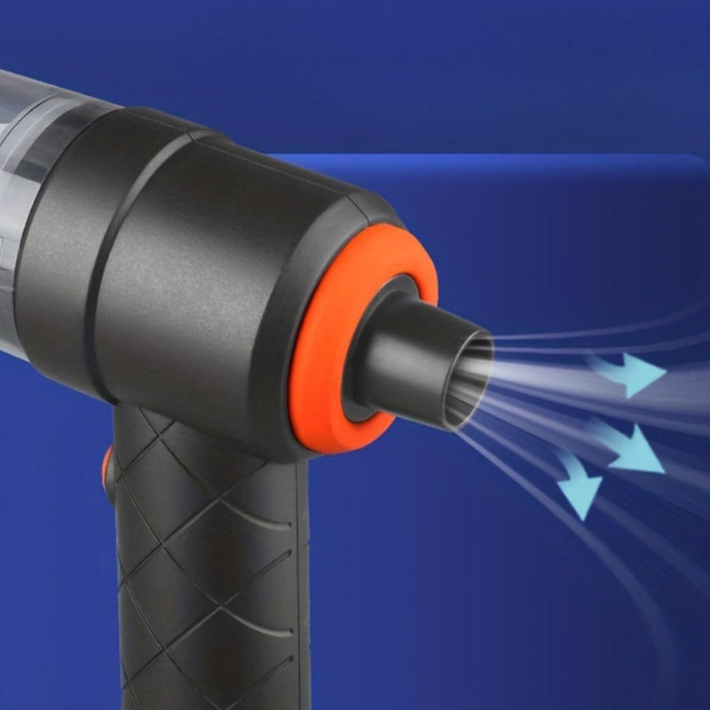 Electric Wireless Handheld Car Vacuum Cleaner - USB Rechargeable