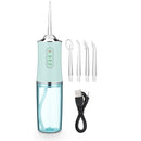 Oral Irrigator Portable Dental Water Flosser - USB Rechargeable