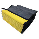 3/5/10Pcs Ultra-Soft Dual Layer Microfiber Towels for Car Washing and Household