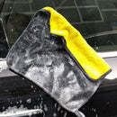 3/5/10Pcs Ultra-Soft Dual Layer Microfiber Towels for Car Washing and Household
